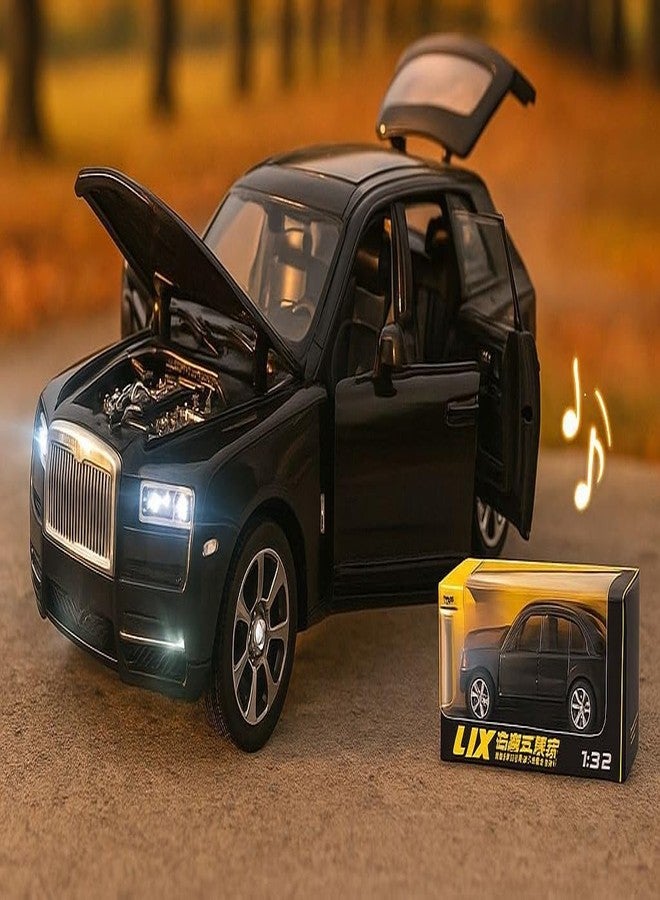 Sky Tech® Big Size Rolls-Royce Cullinan Model Exclusive Alloy Metal Car Pull Back Die-cast Car Toy car with Openable Doors & Light, Music Boys Gifts Toys for Kids (Cullinan 1:32)(Multi Color) - Image 3